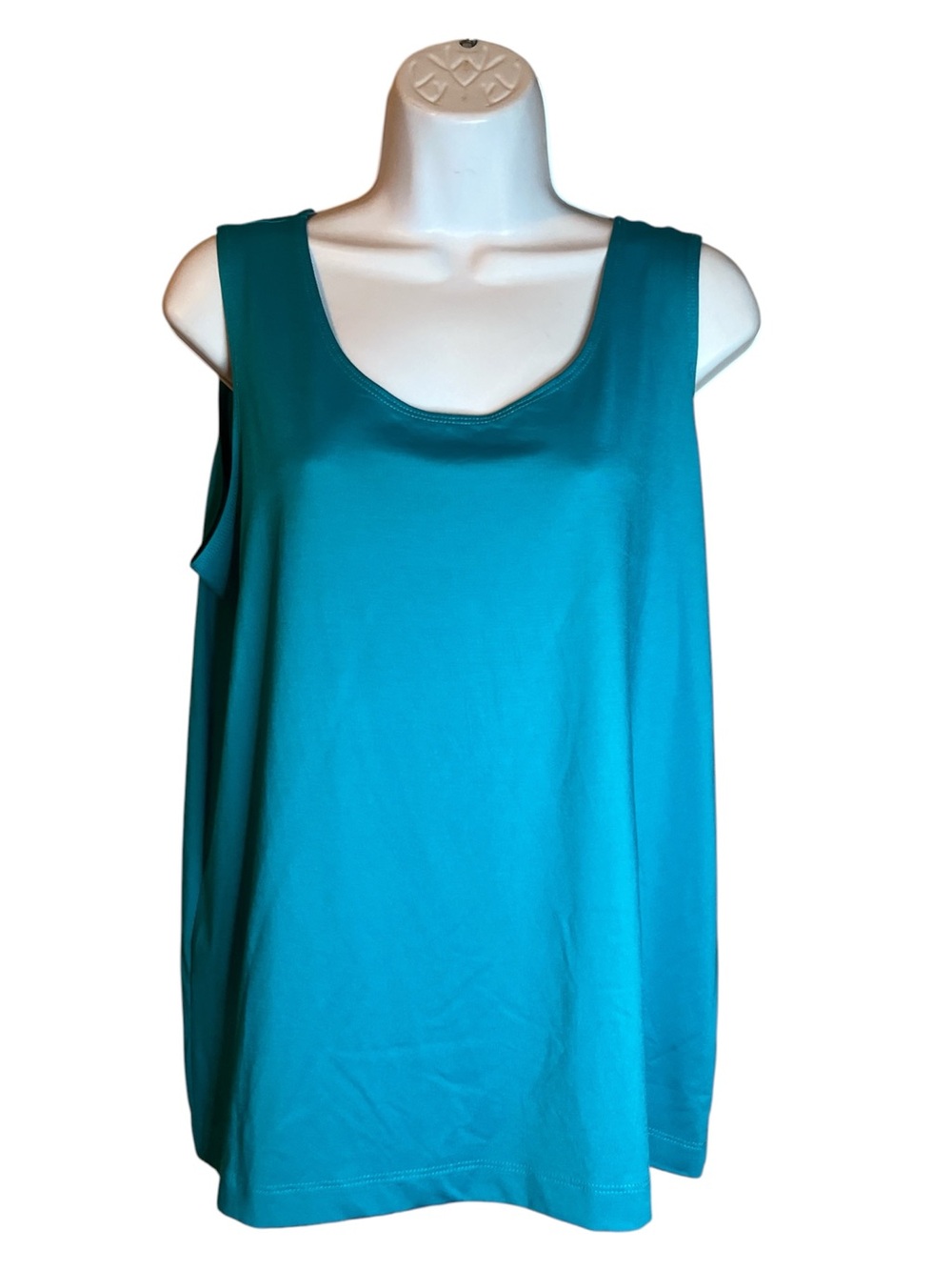 Chico's Teal timeless tank ba bondi size 3